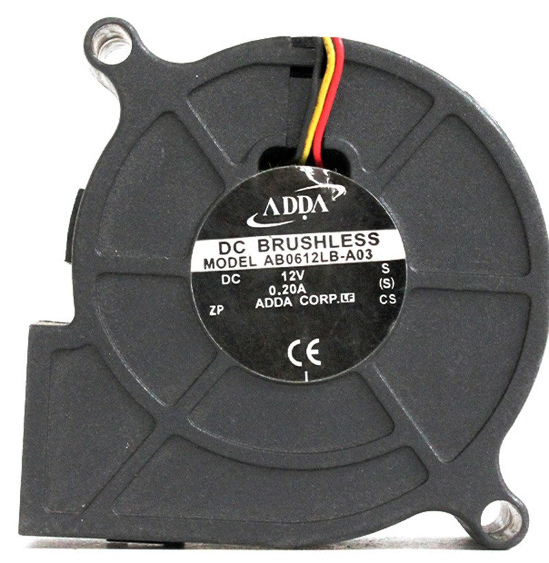 ADDA AB0612LB-A03 12V 0.2A 3wires Cooling Fan ADDA AB0612LB-A03 12V 0.2A 3wires Cooling Fan